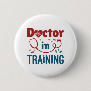 Badge Rond 5 Cm Docteur En Formation Docteur