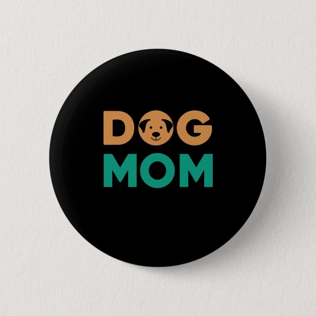 Badge Rond 5 Cm Dog (Devant)