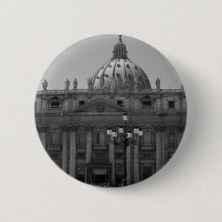 Badge Rond 5 Cm Dôme de la basilique Saint-Pierre de Rome