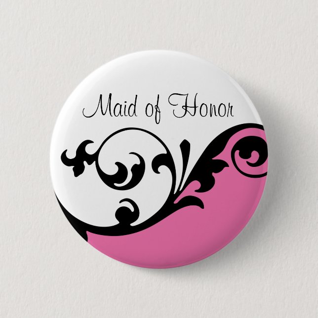 Badge Rond 5 Cm Domestique de bouton d'honneur (Devant)
