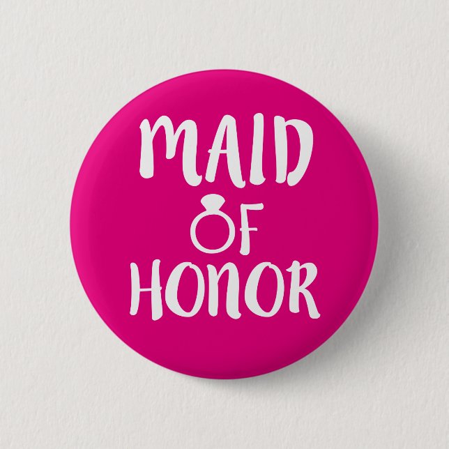 Badge Rond 5 Cm Domestique de bouton d'honneur (Devant)