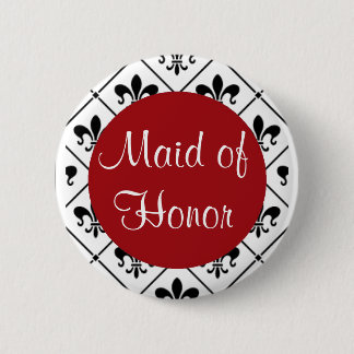 Badge Rond 5 Cm Domestique d'honneur