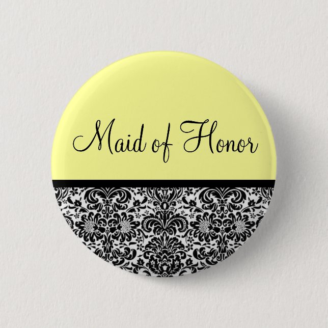 Badge Rond 5 Cm Domestique d'honneur (Devant)