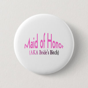 Badge Rond 5 Cm Domestique d'honneur