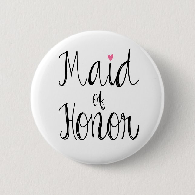 Badge Rond 5 Cm Domestique faite sur commande de manuscrit (Devant)