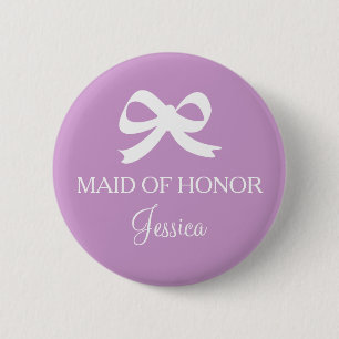 Badge Rond 5 Cm Domestique mignonne d'arc de bouton d'honneur pour
