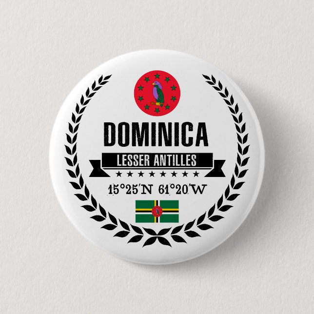 Badge Rond 5 Cm Dominique (Devant)