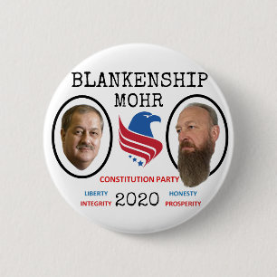 Badge Rond 5 Cm Don BlankCitizenship pour le Président 2020