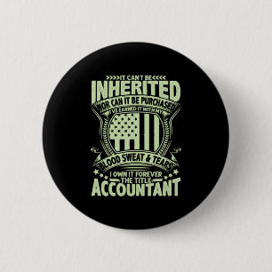 Badge Rond 5 Cm Don comptable   Le comptable de titre