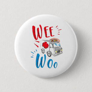 Badge Rond 5 Cm don de diplôme, ambulance, patient