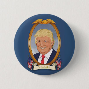 Badge Rond 5 Cm Donald J. Trump