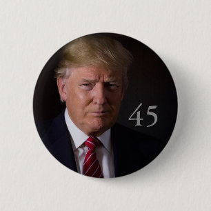 Badge Rond 5 Cm Donald J. Trump, quarante-cinquième président de
