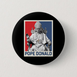 Badge Rond 5 Cm Donald Pape Trump Pape Donald Trump Politique