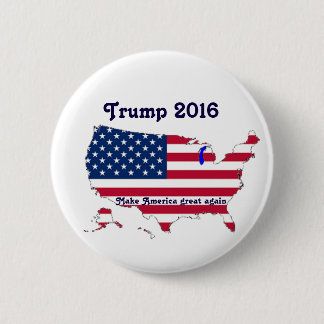Badge Rond 5 Cm Donald Trump