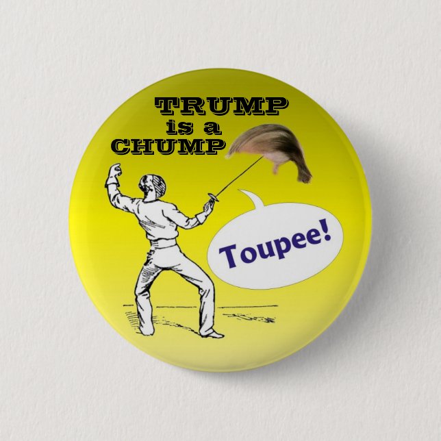Badge Rond 5 Cm Donald Trump (Devant)