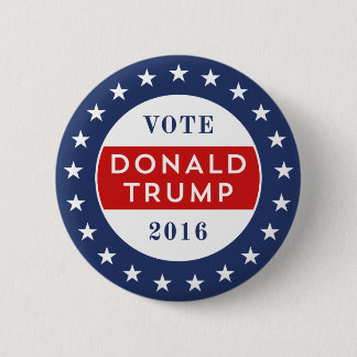 Badge Rond 5 Cm Donald Trump 2016