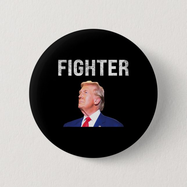 Badge Rond 5 Cm Donald Trump 2024 (Devant)