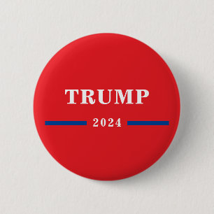 Badge Rond 5 Cm Donald Trump 2024