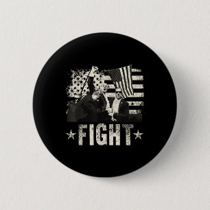 Badge Rond 5 Cm Donald Trump 2024 Combattre Donald Trump