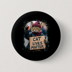 Badge Rond 5 Cm Donald Trump 2024 Les chats ramènent l'Amérique Re