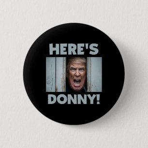 Badge Rond 5 Cm Donald Trump 2024 Voici Donny