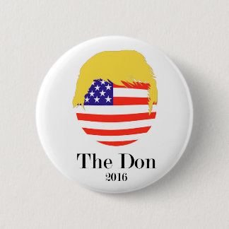 Badge Rond 5 Cm Donald Trump - Bouton présidentiel
