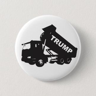 Badge Rond 5 Cm Donald Trump drôle
