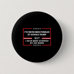 Badge Rond 5 Cm Donald Trump N'A Jamais Été Fondé, Mais Il A Été T