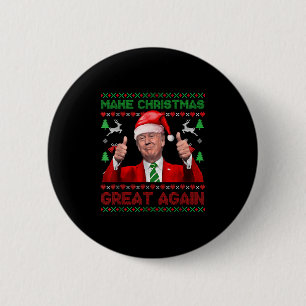 Badge Rond 5 Cm Donald Trump Président 2024 Cadeaux électoraux Uni