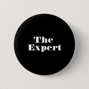 Badge Rond 5 Cm Donald Trump Président L'expert drôle