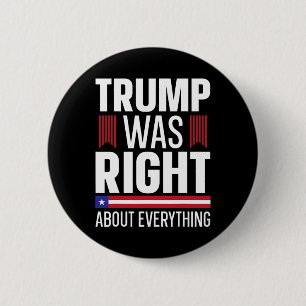 Badge Rond 5 Cm Donald Trump Trump A Raison De Tout