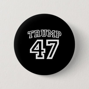 Badge Rond 5 Cm Donald Trump Vance 2024 Élection 47e Président Moi
