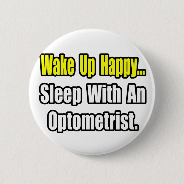 Badge Rond 5 Cm Dormir avec un optométriste (Devant)