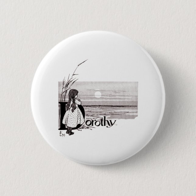 Badge Rond 5 Cm Dorthy (Devant)