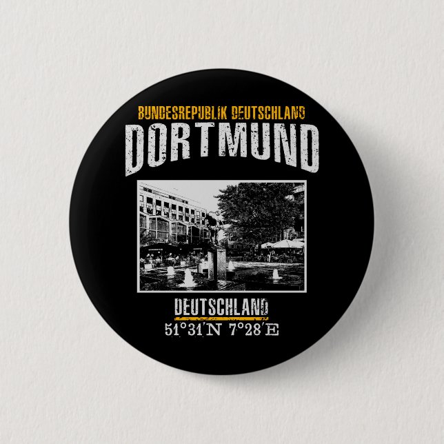 Badge Rond 5 Cm Dortmund (Devant)