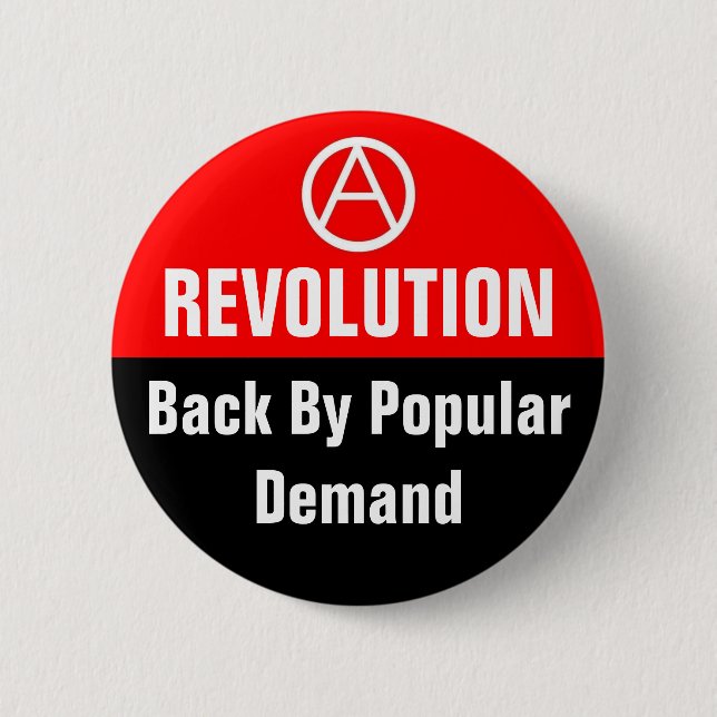 Badge Rond 5 Cm dos de révolution par conception populaire (Devant)