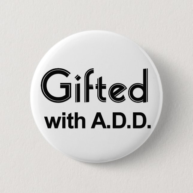 Badge Rond 5 Cm Doué avec AJOUTEZ (Devant)