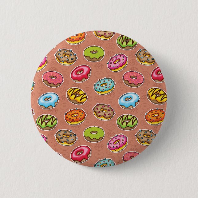 Badge Rond 5 Cm Doughes (Devant)