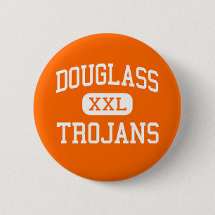 Badge Rond 5 Cm Douglass - Trojan - haut - Ville d'Oklahoma