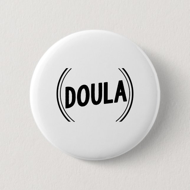 Badge Rond 5 Cm Doula midwife | Venin d'Obstetricians midwives (Devant)