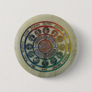 Badge Rond 5 Cm Douze tribus et disciples