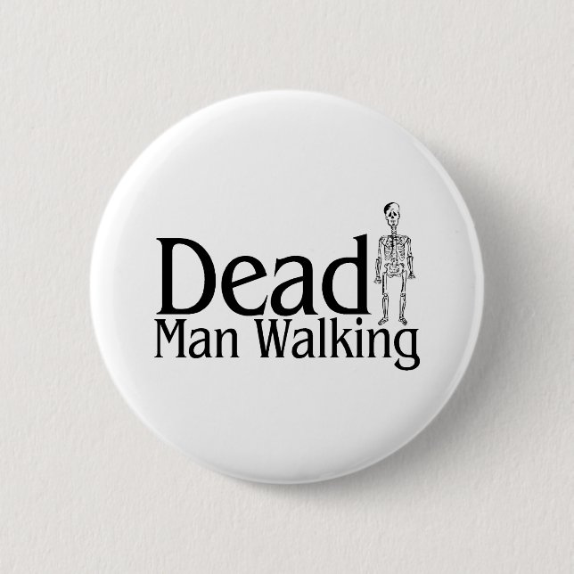 Badge Rond 5 Cm Doyen Man Walking (Devant)