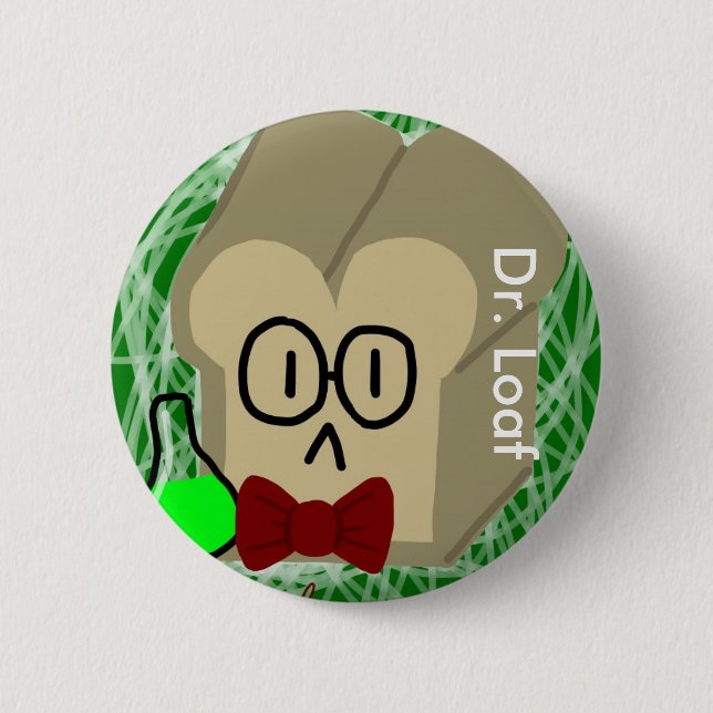 Badge Rond 5 Cm Dr. Loaf Button (Devant)
