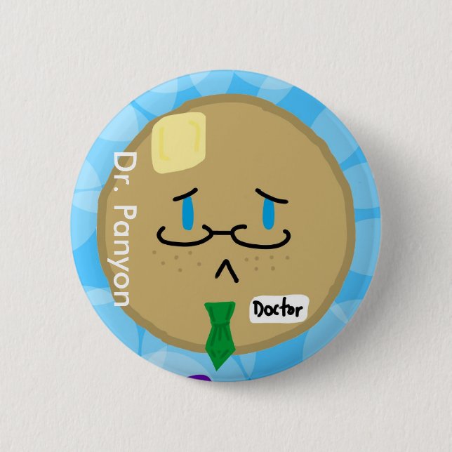 Badge Rond 5 Cm Dr. Panyon Button (Devant)