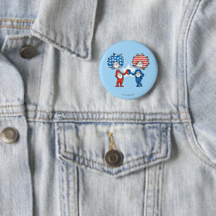 Badge Rond 5 Cm Dr. Seuss Chose Une Chose Deux Graphique Patriot