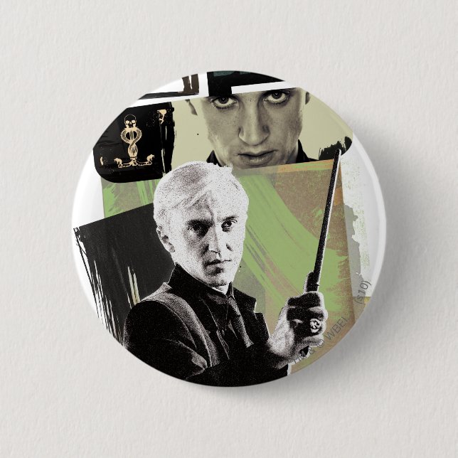 Badge Rond 5 Cm Draco Malfoy 2 (Devant)