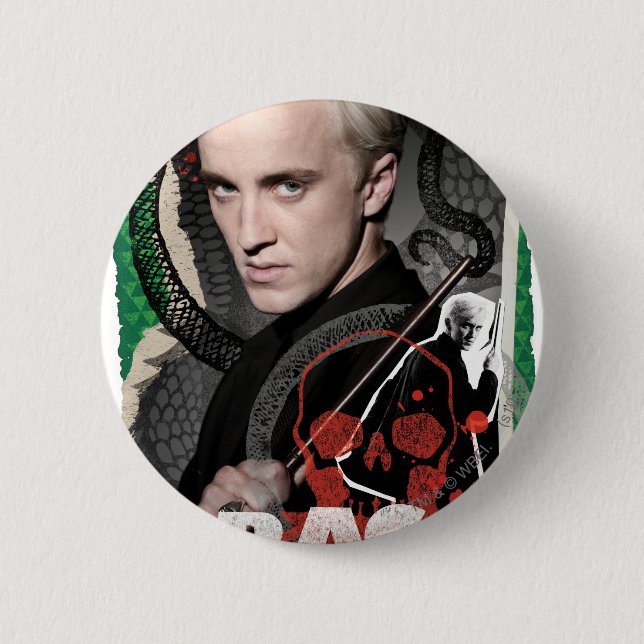 Badge Rond 5 Cm Draco Malfoy 6 (Devant)