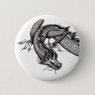 Badge Rond 5 Cm Dragon chinois | personnalisable