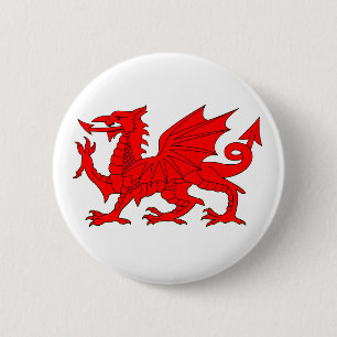 Badge Rond 5 Cm Dragon de Gallois