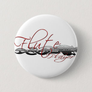 Badge Rond 5 Cm Dragon de joueur de cannelure